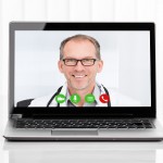 Videoconferencing With Doctor On Laptop